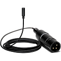 SHURE TL48B/O-XLR-A Петличный всенаправленный микрофон TwinPlex, оптимизирован для речи, низкая чувствительность, кабель 1.6 мм