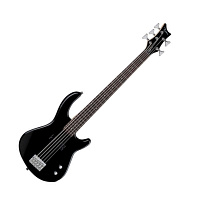 Dean E09 5 CBK 5-струнная бас-гитара, тип «Ibanez», 22 лада, мензура 34", H, 1V+1T, цвет черный