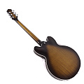 EART E-335 Brown Sunburst полуакустическая электрогитара, цвет санберст