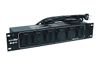 Eurolite SB-42/19 Power Distributor Силовой сетевой дистрибьютер на шесть потребителей с общей выходной нагрузкой 16А , 6 выходных евророзеток, расположенных на передней панели