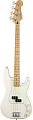 FENDER PLAYER P BASS MN PWT Бас-гитара, цвет белый