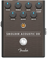 FENDER SMOLDER ACOUSTIC OVERDRIVE напольная гитарная педаль эффекта овердрайв