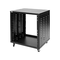 NordFolk NRS12U рэковая стойка-шкаф 12U, без дверей, колеса, сталь
