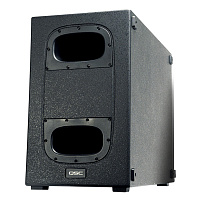 QSC KS212C Активный кардиоидный сабвуфер 2 x 12", 3600 Вт, 39 - 118 Гц, 132 дБ, штанга SP-36