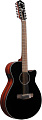 Ibanez AEG5012-BKH электроакустическая гитара