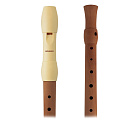 HOHNER B95850  блокфлейта, С-Soprano, немецкая система, корпус - дерево, мундштук - пластик цвета слоновая кость