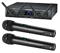 Audio-Technica ATW1322  радиосистема с двумя ручными передатчиками, 8 каналов, 2.4 MHz