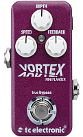 TC ELECTRONIC Vortex Mini Flanger напольная гитарная эффект педаль в уменьшенном корпусе, флэнджер
