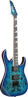Ibanez GRGR221PA-AQB электрогитара, цвет голубой и чёрный
