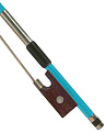 ANTON BRETON AB-110BU Brazilwood Student Violin Bow 1/4 Blue смычок для скрипки, круглая трость