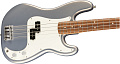 FENDER PLAYER PRECISION BASS®, PAU FERRO FINGERBOARD, SILVER 4-струнная бас-гитара, цвет серый