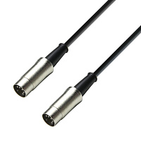 Adam Hall K3 MIDI 0600 BLK-5  MIDI-кабель, длина 6 метров, цвет черный
