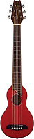 Washburn RO10STRK ROVER SERIES акустическая Travel-гитара с чехлом, цвет красный