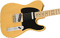 Fender American Original '50s Telecaster®, Maple Fingerboard, Butterscotch Blonde Электрогитара с кейсом, цвет кремовый