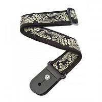 PLANET WAVES 50A04 гитарный ремень без наплечника, 50мм, серия World tour, рисунок Rainforest