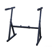 ECO KS040 Black Стойка Z для клавишных инструментов, высота 65-98 см, глубина 57-97 см, нагрузка 60 кг, цвет матовый черный, вес 5.8 кг