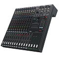 CRCBOX MR-9312  Аналоговый микшер, 8 микрофонных входов, 2 стереогруппы, 2 группы, 1 шина 