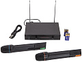 AUDIOVOICE WL-21VM радиосистема с 2 вокальными микрофонами