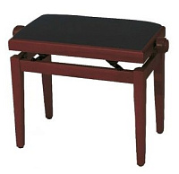 GEWA FX Piano Bench Cherry Matt Black Seat  Банкетка вишня матовая, верх черный (46-59 см)