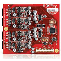 Biamp Tesira EOC-4  Карта аудиовыходов: 4 канала mic/line для установки в EX-MOD