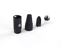 AuraSonics XN5M-B 5-контактный кабельный разъем XLR male, цвет черный