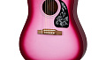 EPIPHONE Starling Hot Pink Pearl акустическая гитара, цвет розовый фейд