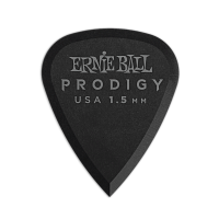 Ernie Ball 9199 Комплект медиаторов Prodigy, 1.5 мм, материал делрин, черные, 6 шт.