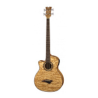 Dean Exotica Quilt Ash A/E  электроакустическая бас-гитара с вырезом