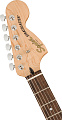 FENDER SQUIER Affinity Stratocaster HH LRL OLW электрогитара, цвет белый