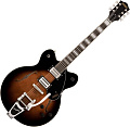 GRETSCH G2622T Streamliner Center DC Brownstone Maple Полуакустическая электрогитара, цвет санберст