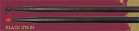 VIC FIRTH N2BB барабанные палочки 2B с деревянным наконечником, цвет - черный, материал - орех, длина 16 1/4", диаметр 0,630", серия NOVA