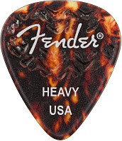 FENDER WAVELENGTH 351 HVY TORTOISESHELL медиатор, жесткий