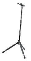 K&M 17670-000-55 black Memphis Pro стойка для всех типов гитар складная 1.5 kg, H: 550/1000 mm.