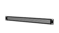 Caymon BSV01H Фальшпанель в шкаф 19", 1U, гексагональная перфорация, сталь 1,5 мм
