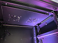 PROAUDIO AP-42U  Рэковый шкаф 19", 42U, полезная глубина 535 мм, стеклянная передняя дверь, задняя металлическая дверь, 2 вентилятора 220 В, ролики и жесткие ножки, съемные боковые крышки, набор крепежа (20 компл.)