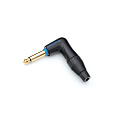 Amphenol TM1RBJ-1/4” (6.35 мм) Phone моноштекер с переключателем, угловой, кабельный зажим Jaws