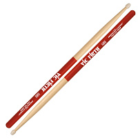 VIC FIRTH 7ANVG  барабанные палочки 7A с антискользящим покрытием, нейлоновый наконечник, материал - гикори, длина 15 1/2", диаметр 0,540", серия American Classic