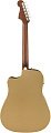 FENDER Redondo Player Bronze Satin WN электроакустическая гитара, цвет бронзовый