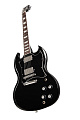 GIBSON SG Standard Ebony электрогитара, цвет черный, в комплекте кожаный чехол