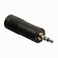 NordFolk NCA5326  переходник 6.3 мм Jack stereo "мама"  3.5 мм mini Jack stereo "папа", пластик 