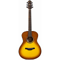 CRAFTER HT-250/BRS  акустическая гитара, верхняя дека ель, корпус красное дерево, цвет коричневый санберст