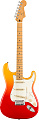 FENDER Player Plus STRAT MN TQS электрогитара, цвет оранжевый, чехол в комплекте