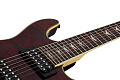 Schecter OMEN EXTREME-7 BCH L/H Гитара электрическая, 7 струн, корпус махагони w/Quilted Maple