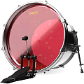 EVANS BD20HR пластик 20" для бас-бочки, Hydraulic Red