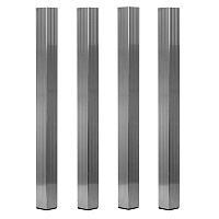Dura Truss DS-PROSTAGE LEG SET Square 40 Комплект из 4-х ножек для модуля сценического, высота 40 см. Материал алюминий