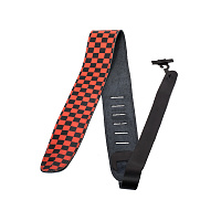 Perri's P25SS-564  Кожаный ремень, Black/Red Checked 