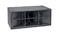 Turbosound TSW-218 инсталл. сабвуфер 2х18" рупор, 35-150Гц /- 3дБ, 1000Вт /4000Вт пик, 4Ом, 135дБ RMS/141дБ пик