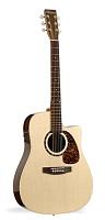 Norman EXPEDITION ISYST Natural SG+Кейс электроакустическая гитара Dreadnought, цвет - натурал