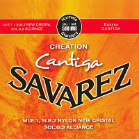 SAVAREZ 510MR Creation Cantiga Red Standard Tension струны для классической гитары