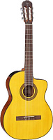 Takamine GC3CE NAT классическая электроакустическая гитара, цвет натуральный, материал верхней деки массив кедра